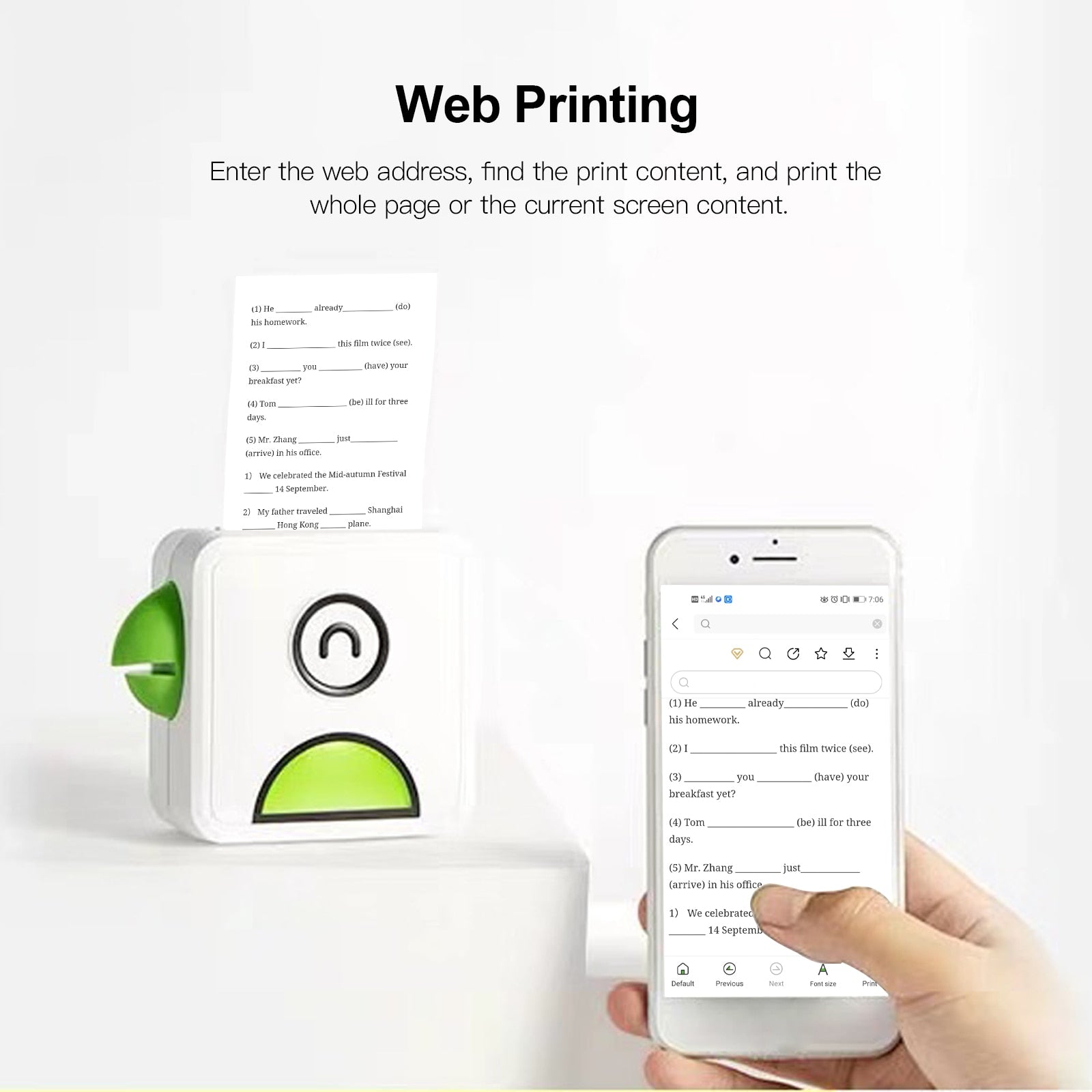 Pocket Thermal Photo Printer
